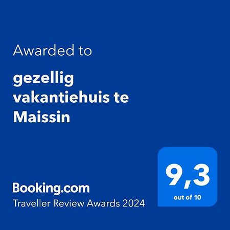 Gezellig Vakantiehuis Te Maissin Esterno foto